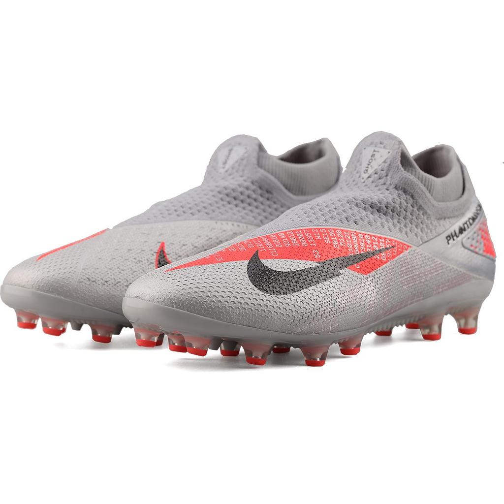 Nike Phantom Vision 2 Elite Df AG Pro Metallic Grau Karmesinrot CD4160-906