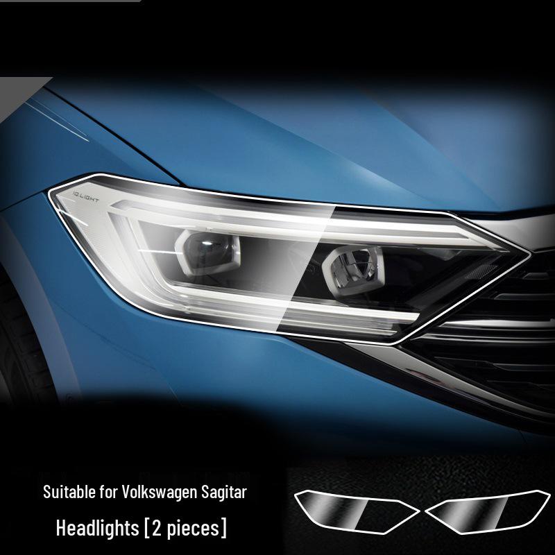 Volkswagen Headlight Film for Teramont X, Tiguan X, Touareg, Tharu, Sagitar, Golf, Viloran, and T-Roc models.