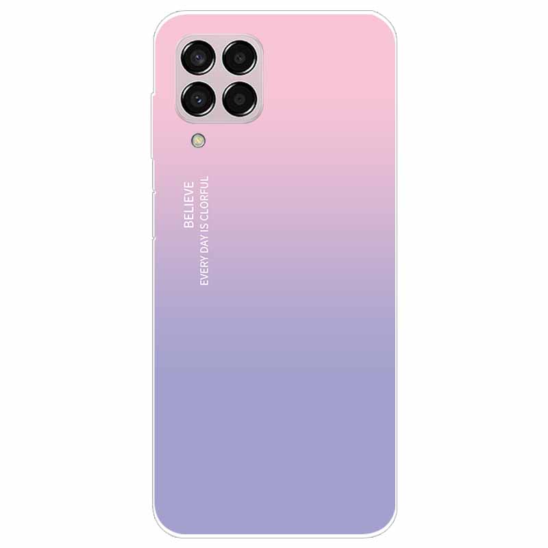 Hülle für Samsung M33 Hülle Marmor Weiches TPU Silikon Handyhüllen für Samsung Galaxy M53 5G Hülle Klarer Bumper M 33 53 Schutz