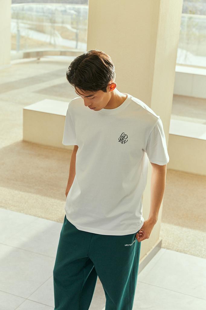LEADRAW New Symbol Short Sleeve T-Shirt _ White