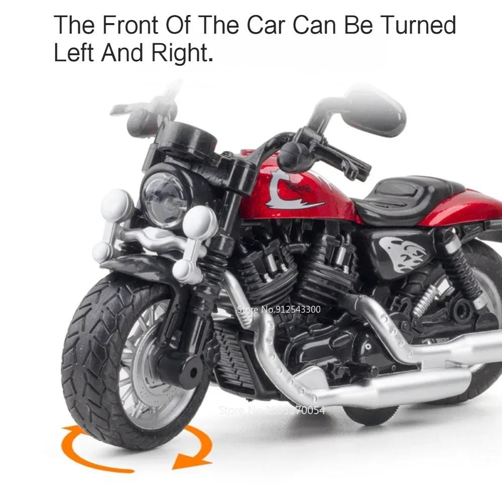 1:12 Kawasaki Sportster S Alloy Model Toy Car Metal Diecast Light Steerable Motorcycle Models Collection Gifts for Kids