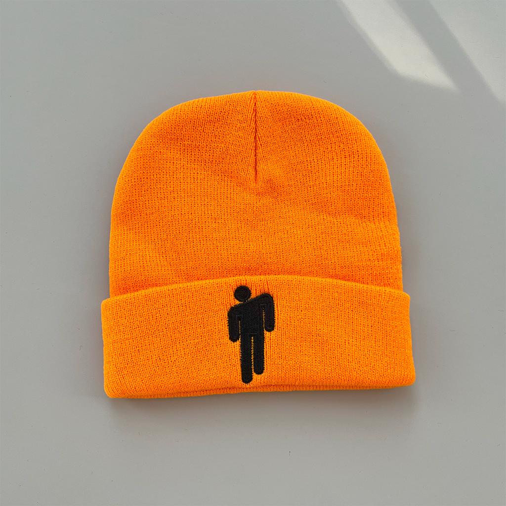 Blue Pear Green Skateboard Wool Knitted Hat Men's and Women's Autumn and Winter Cold Hat European and American Trendy Brand Ins
