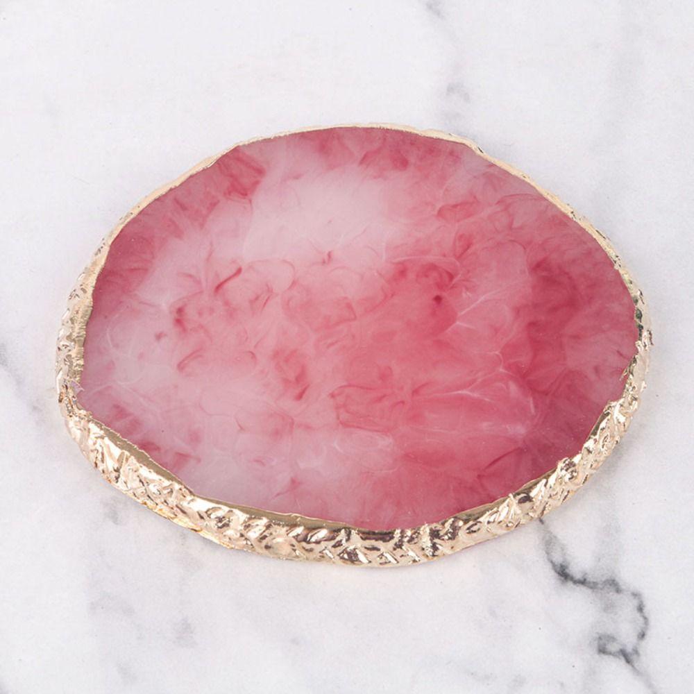 Fake Nail Resin Agate Nails Palette Color Drawing Pallet Manicure Tool Palette  Makeup Cosmetics