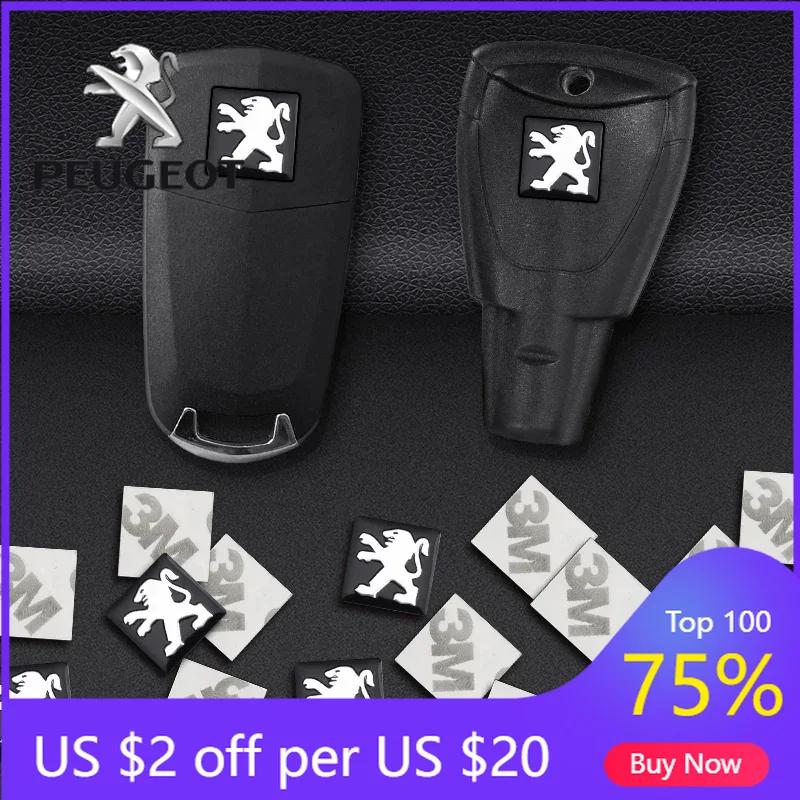 2026 Hot Car Sticker New Car Remote Key Fob Emblem Badge Radio button ...