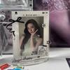 Acrylic Ins Photo Frame 3-Inch Small Card Photo Display Standing Sign Idol Card Picture Frame Card Holder Protective Case