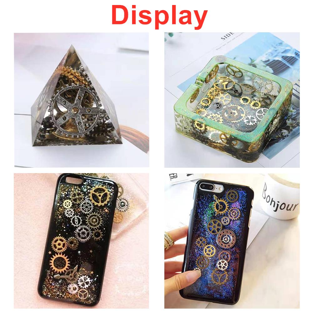 50/100g Vintage Mix Color Antique Mechanical Steampunk Cogs & Gears Charms Diy Jewelry Making Accessories Supplies