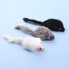1pc Cat Mice Toys False Mouse Cat Toy Long Tail Mice Soft Real Rabbit Fur Toy for Cats Plush Rat Playing Chew Toy Pet Supplies