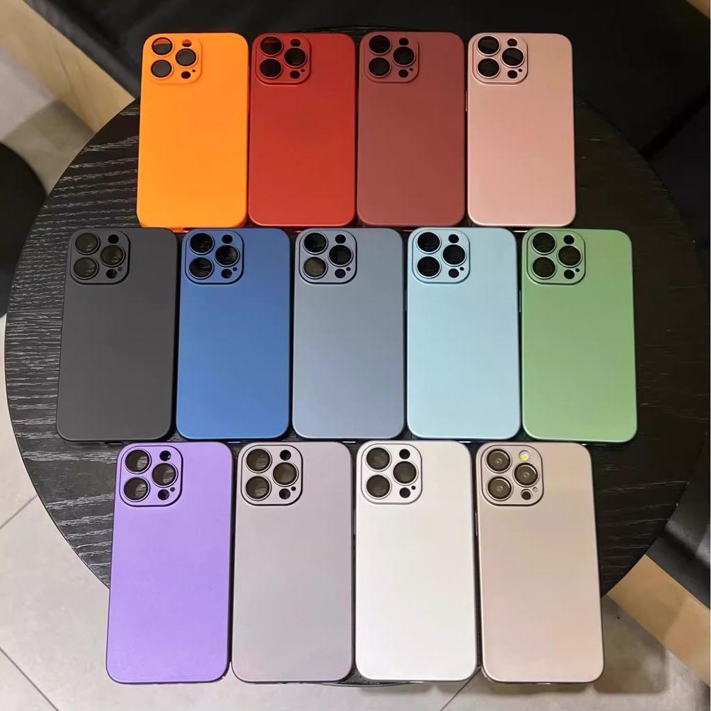 Minimalist and High End Titanium Texture IPhone16pro Apple 14 Phone Case 15ProMax New Men's and Women's