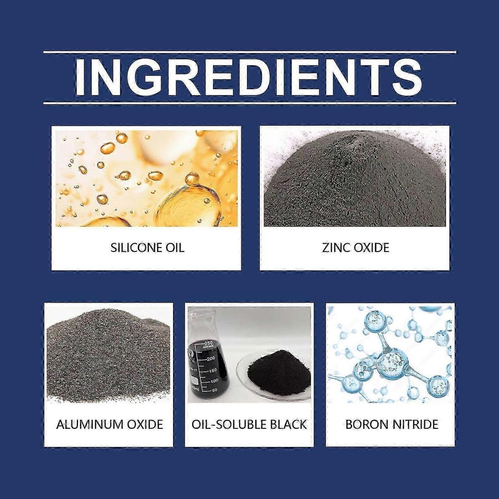 High Performance Thermal Grease for CPU & GPU Cooling - 15g Silicone, Alumina & Zinc Oxide Thermal Paste for Efficient Heat Dissipation, Easy Applicat