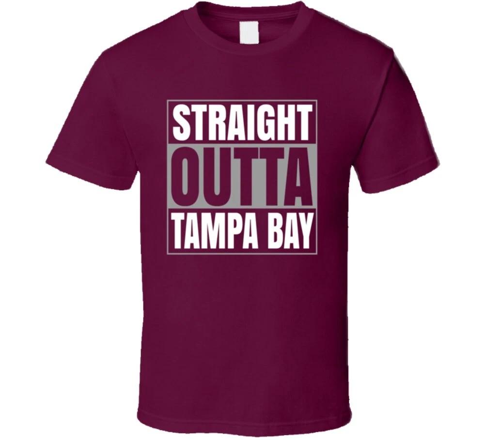 Straight Outta Tampa Bay Florida Brady Fan Gift T Shirt 4XL