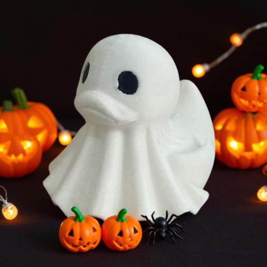 Reaper Duck Figurine Halloween Gothic Decoration 3D Printed Collectible Figures