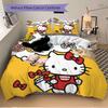 Hello Kitty'S Sweet Dreams Print 3Pcs Bedding Setduvet Cover With 2 Bedropillowcase Home Birthday Gift