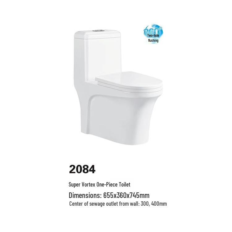 AI Dual Waterway Instant-Heat Smart Bidet Toilet with One-Button Drying & Siphon Flush System