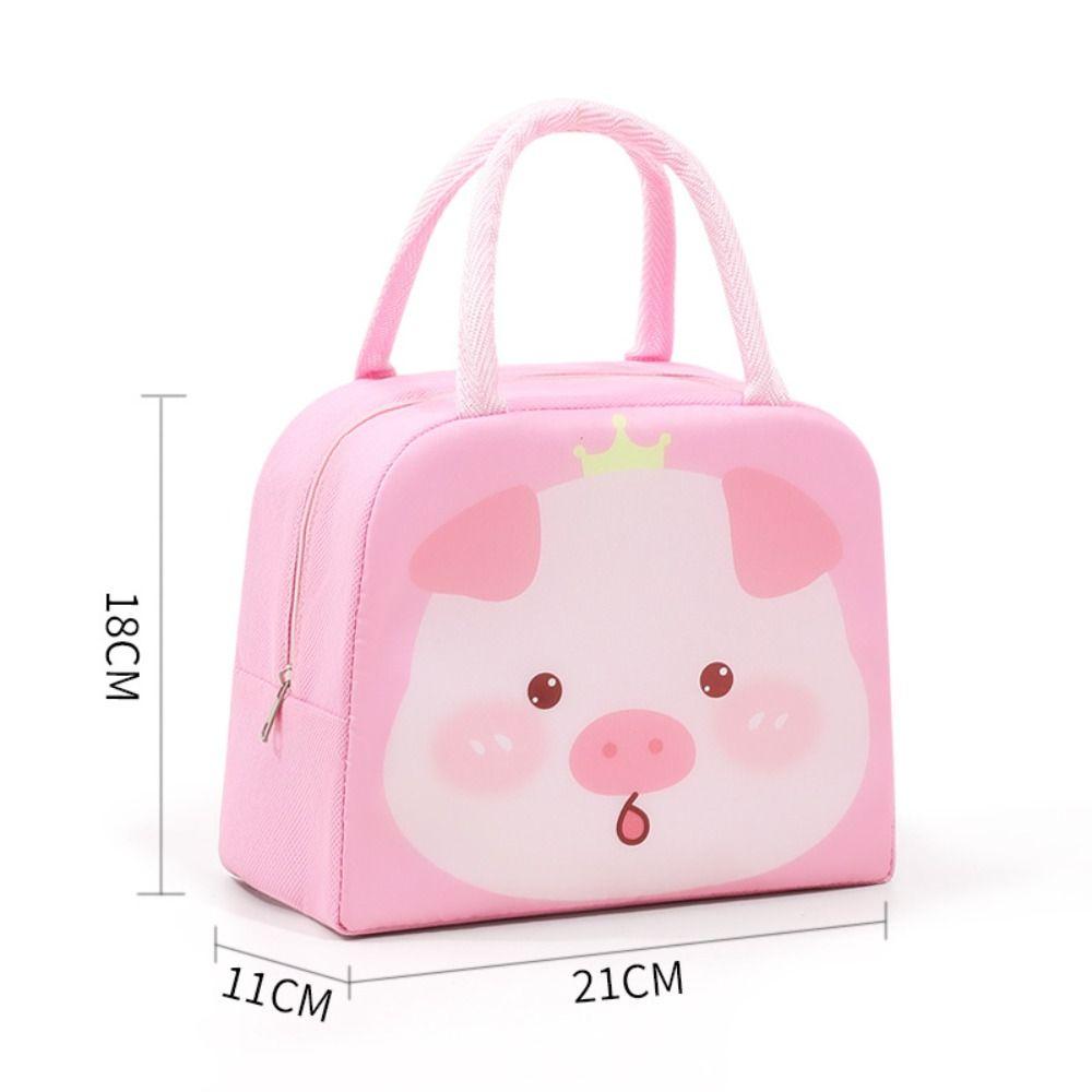 

New Non-woven Fabric Cartoon Lunch Bag Portable Lunch Box Accessories Insulated Lunch Box Bags Thermal Bag Lunch Box Food Bags