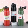 600/800ML Outdoor Thermos Kettle Water Bottle with Tea Filter Stainless Steel Travel Insulated Cup Leak-proof Sports Flask