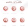 Contenitore Cotone Cosmetico Touch Control Scatola Dispenser da Parete con Dischetti Omaggio Salvaspazio Scatola Contenitore