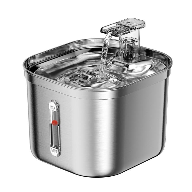 

2.20L Cats Water Fountain Cats Drinking Dispenser Quiet Pet Water Bowl Fountain Drinking Bowl for Pet Cats Dog Watering 1