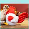 Toy Plush Rooster Chicken Stuffed Animal Doll Bedroom Decorations Gift Kids