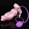 Weiches Silikon aufblasbarer Analplug Analdilatator weiblicher Masturbator Dildo Sexspielzeug realistischer Penis großer Schwanz