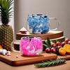 Glass250mlDried FlowerDouble Layer Insulated Drinking Water Cup Suitable for Hot and Cold Coffee Cups/latte Juice Cups Beverages