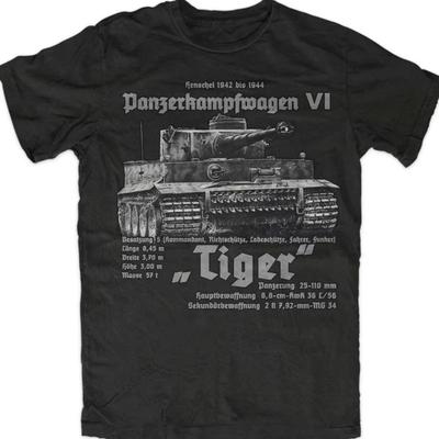 T-shirt Tank Force Force de Défense Américaine WW2 Tigre Royal. T-shirt d'été en coton à manches courtes et col rond pour homme Nouveau S-4XL