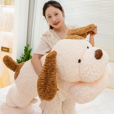Cachorro Grande Cachorrinho Fofo Brinquedo de Pelúcia Cama Almofada Longa Almofada Presente de Aniversário para Menina Almofada de Arremesso Cachorro