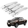 Car Door Handle Cover Trim Chrome Fit for Nissan Navara NP300 Frontier 2015? 2019