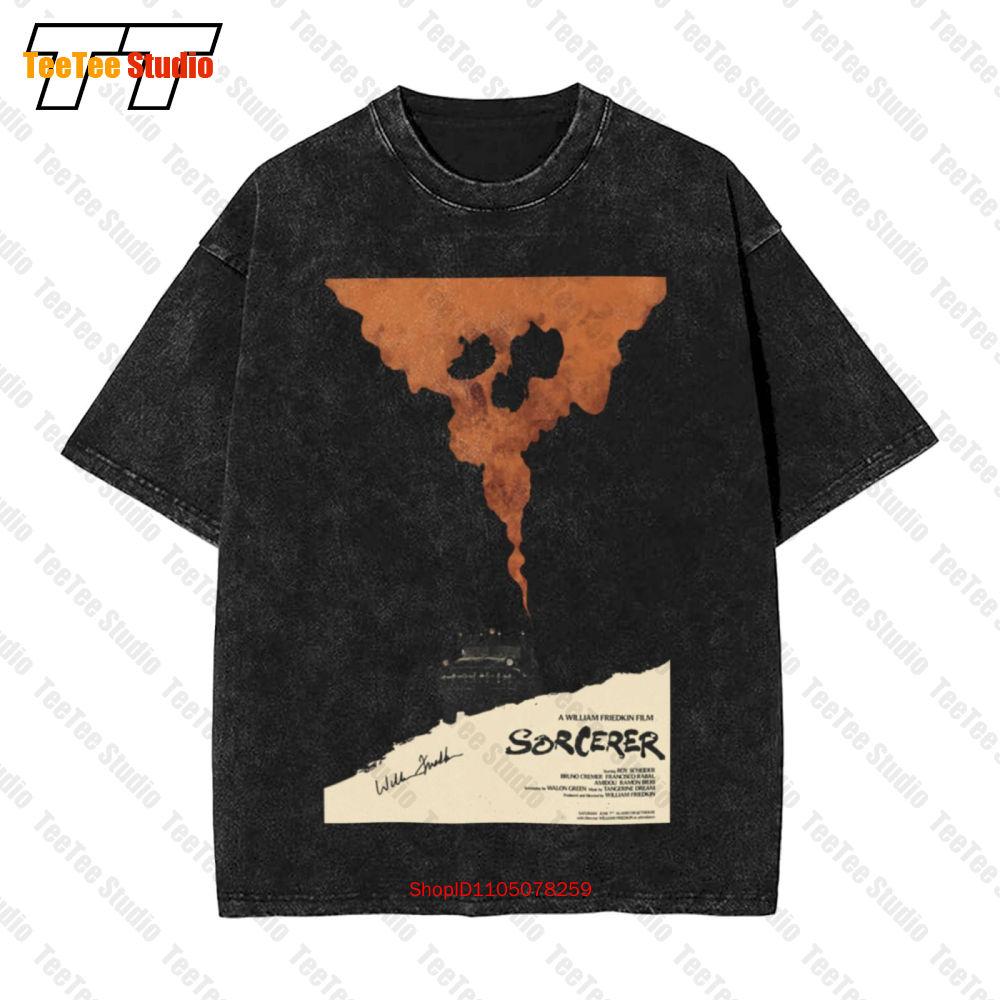 Sorcerer V Brick Movie Poster Vintage Oversized TShirt VPIF S