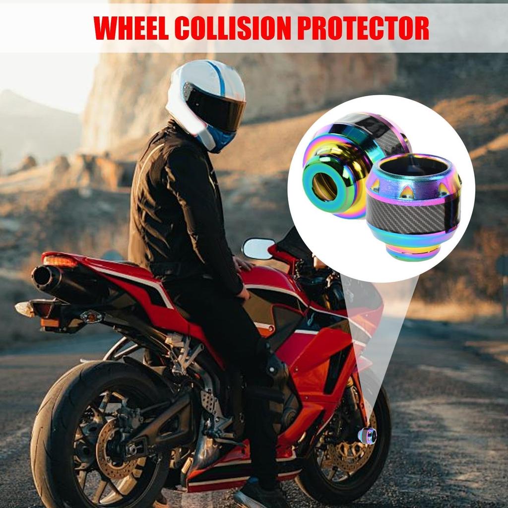 Moreeulsi Scooter Frame Slider, Bike Frame Slider - 2 Fork Wheel Frame Slider Wheel