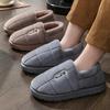 2025 Men's Winter Non-Slip Odor-Resistant Thick-Soled Plush Cotton Slippers