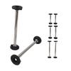 Cabinet Adjustable Support Rod Telescopic Support Frame Stainless Steel Excellent Stability Rust Resistant for Mirror Cabinets