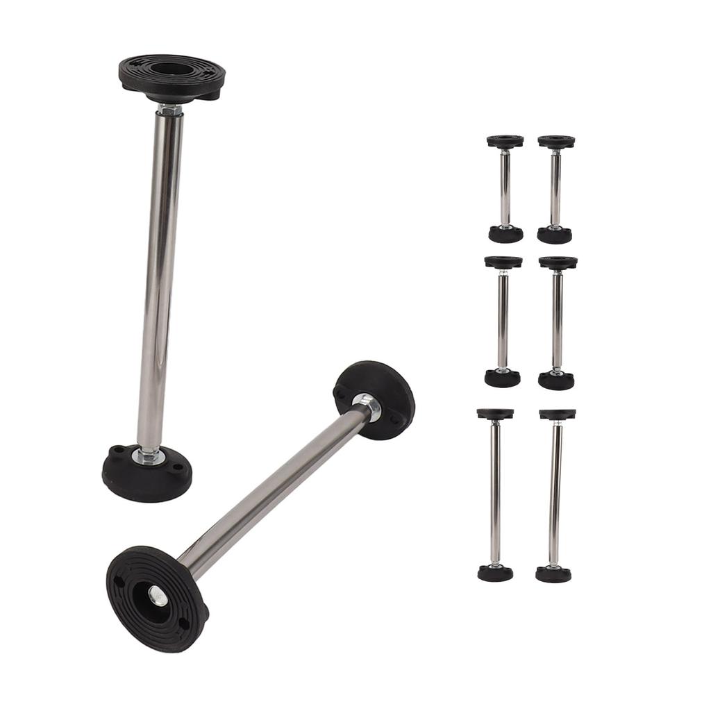 Cabinet Adjustable Support Rod Telescopic Support Frame Stainless Steel Excellent Stability Rust Resistant for Mirror Cabinets