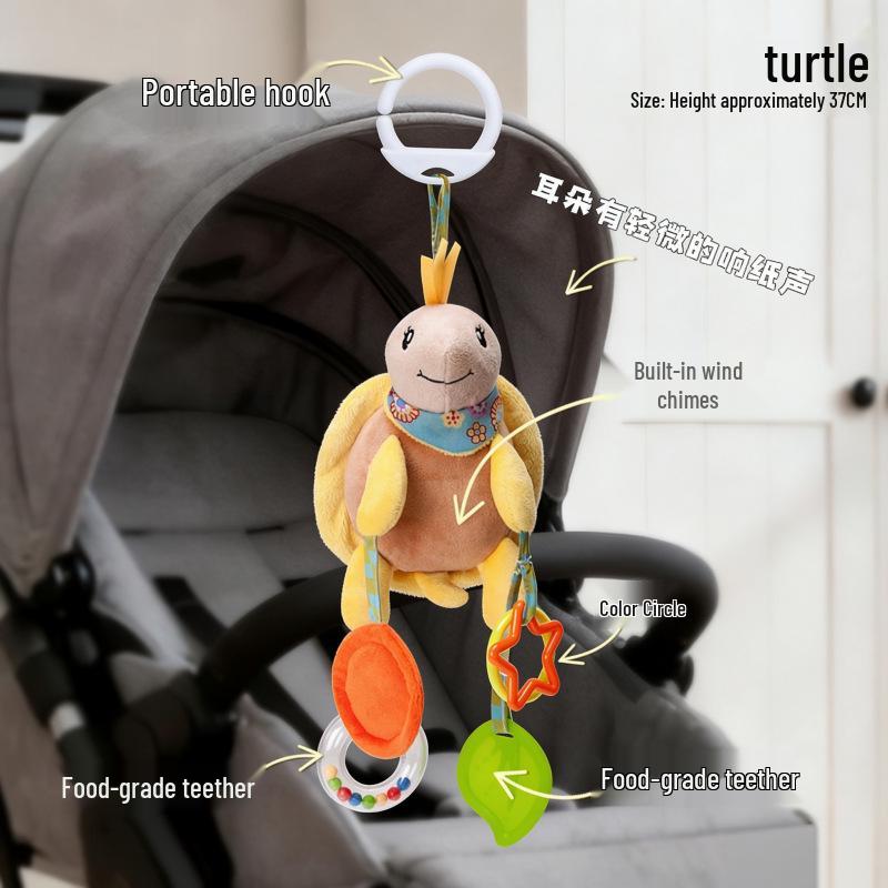 Baby Stroller Mobile: Crib Rattle & Car Seat Soothing Toy