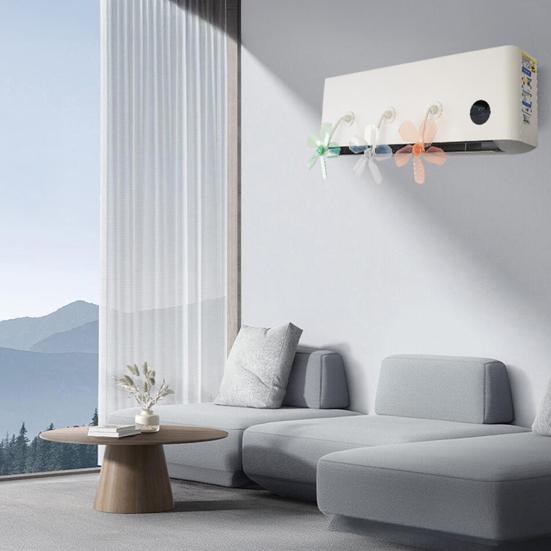 3 vnt. oro kondicionieriaus vėjo deflektorius ventiliatorius lipnus nuo tiesioginio pūtimo AC vėjo skydas pertvara ventiliatorius oro kondicionavimo vėjo nukreipėjas deflektorius ventiliatorius