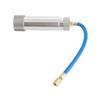 AC Oil and Dye Injector Refrigerant Tool 2oz Hand Turn AC Oil Injection Tool with Adapter for Home Automotive HVAC System