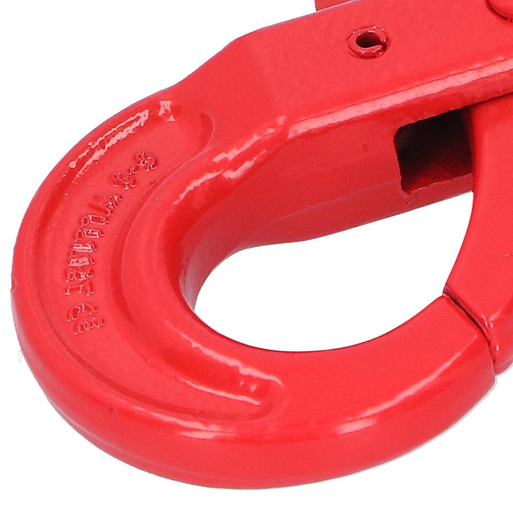 With Latch Slip Hook Alloy Steel Clevis Hook Safety Lock Self-Locking Lifting Hook Port