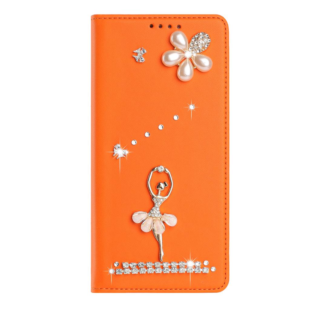 For Sony Xperia 10 VII Wallet Case Genuine Cow Leather Phone Cover Litchi Texture