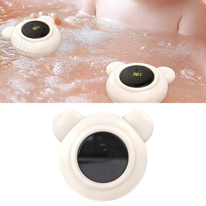 Convenient Water Temperature Monitor For Infant Bathing High Precise ABS LCD Display Auto Shut off Bath Thermometers