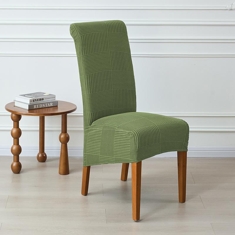 1/6pcs Nordic Style Chair Cover Elastic Durable Chair Protector Case XL Size Removable Seat Slipcovers Decor for Wedding Home