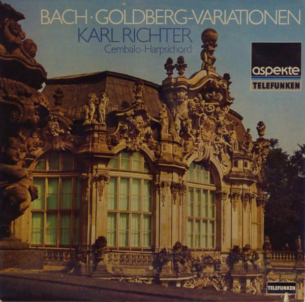 

LP Record JOHANN SEBASTIAN BACH KARL RICHTER GoldbergVariationen 641337AH Telefunken Germany Classical Used