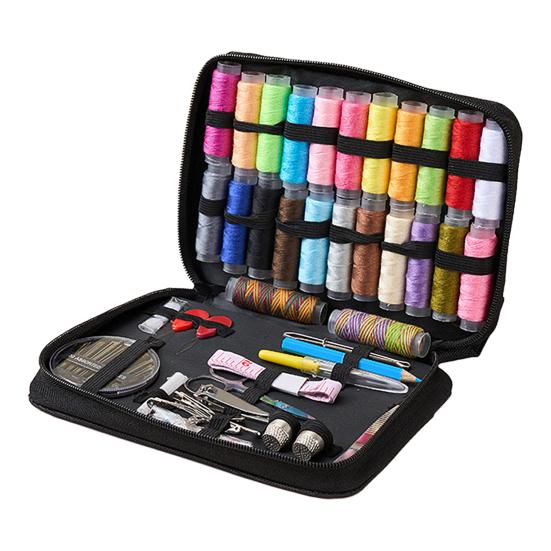 10/73/97/172Pcs/Set Portable Sewing Kit with Case Colorful Thread Needle Tailor Scissors Tape Measure Home Travel Emergency Sewing Accessories