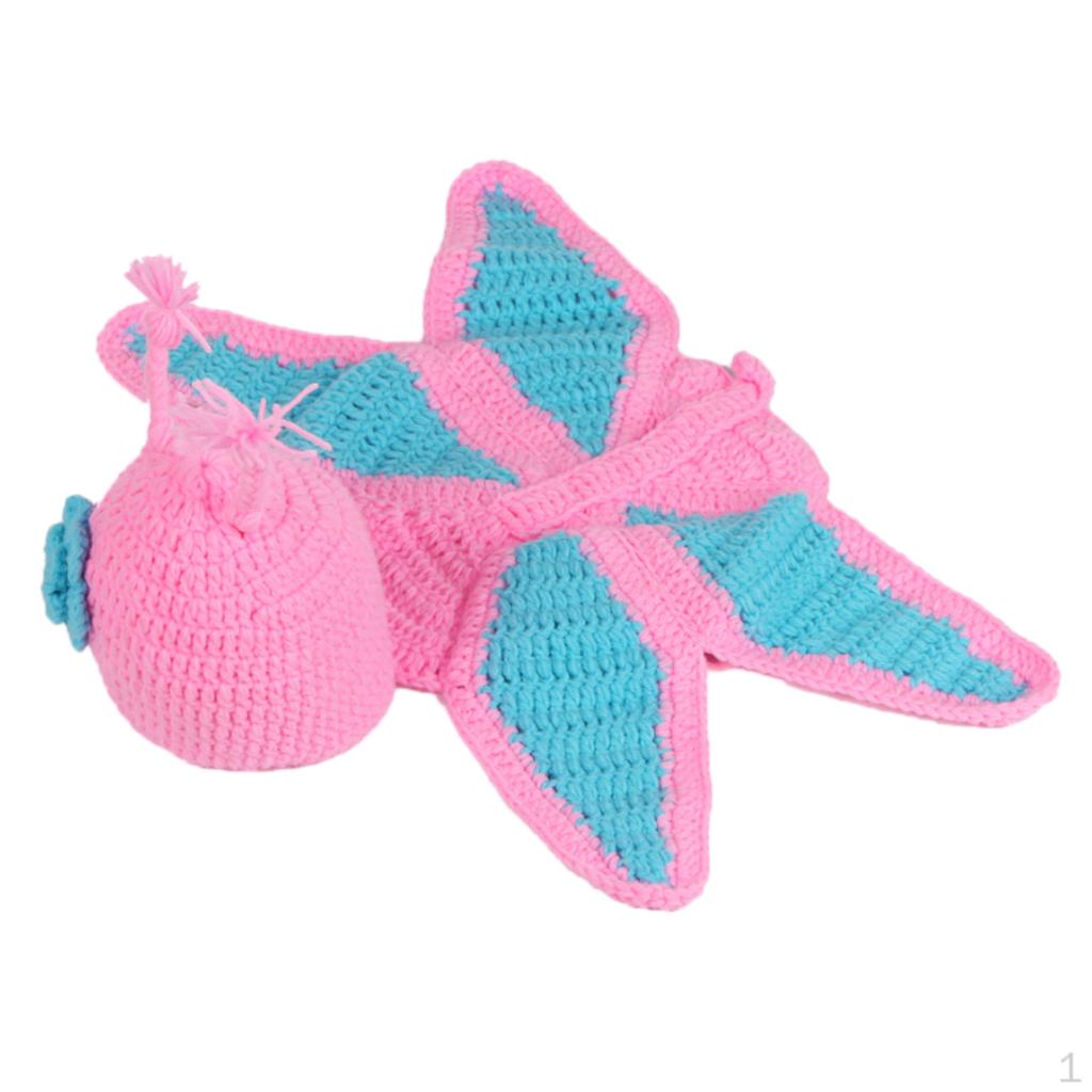 

Baby Boy Girl Photography Prop Costume Cute Butterfly розовый