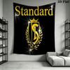 STD Liège logo Wall Hanging Printed Fabric Blanket Decorative Tapestries for Bedroom Living Room Home Decor
