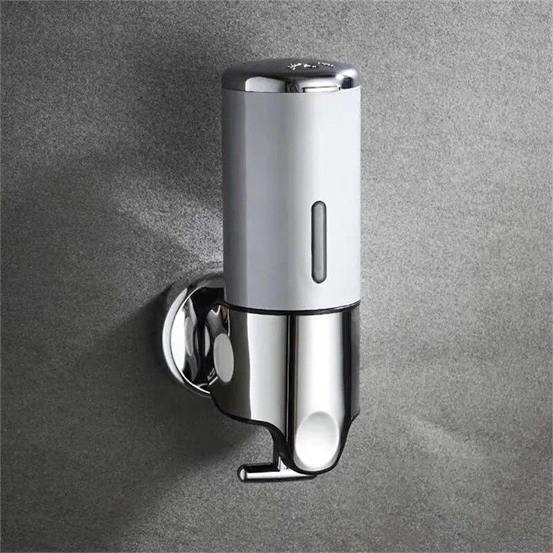 1PC Bathroom Foam Soap Dispenser Hand Sanitizer Holder Wall Mount Soap Shampoo Liquid Dispenser Bathroom Accessories