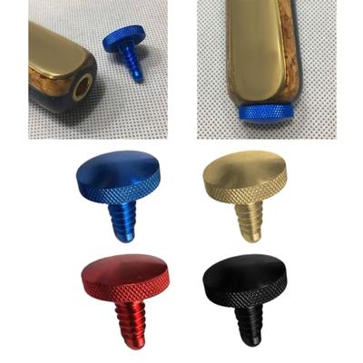 Cue Back Plug Screw, Billiard Bottom Tail Cover Protective, Portable Billiard