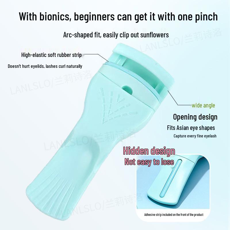 Sunflower Eyelash Curler: No-Pinch Design, Lifts Lashes, Top-Selling Cross-Border Item 1# Eyelash Curler синий