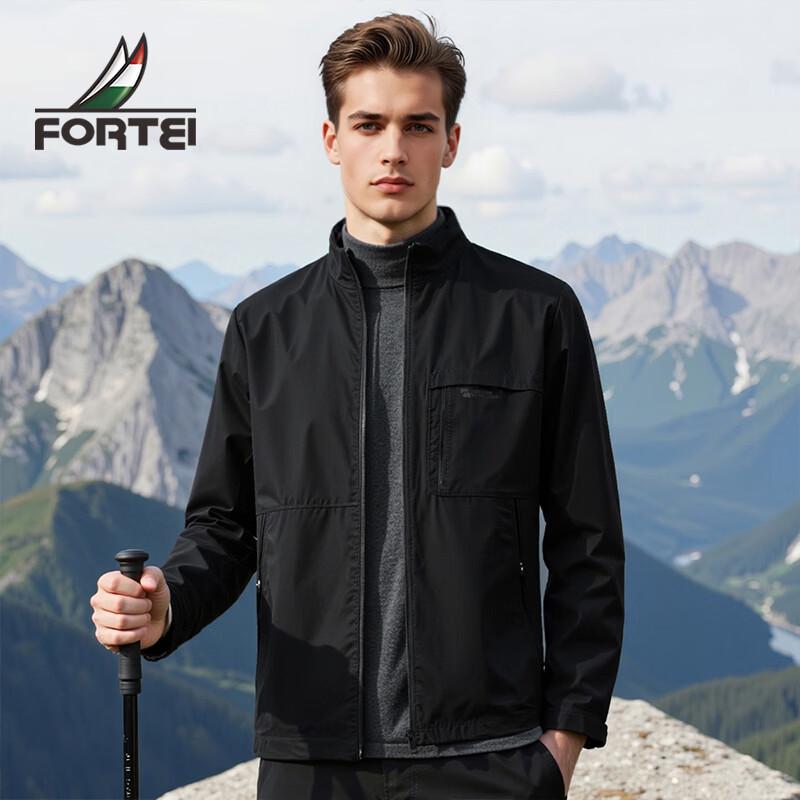 Men s Lightweight Outdoor Stand Collar Jacket 3XL