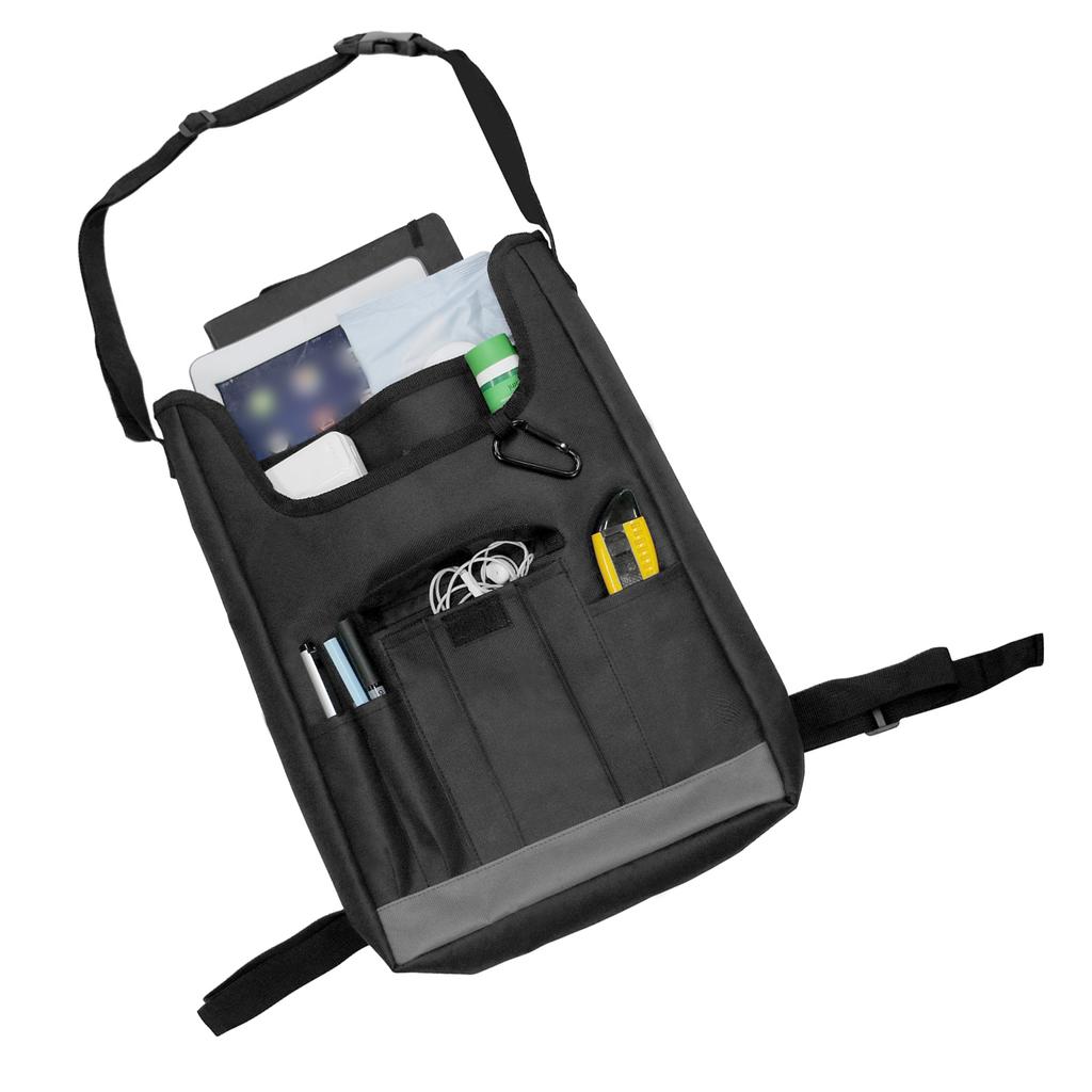 Backseat Organizer Back of Seat Car Organizer Bag Vehicle Accessories Storage Bag Black