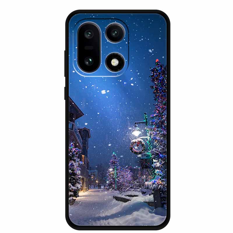 Christmas Phone Case For OnePlus 15 PLK110 Soft Silicone Christmas Tree Cover for OPPO OnePlus 1+ 15 Santa Claus Protective Case