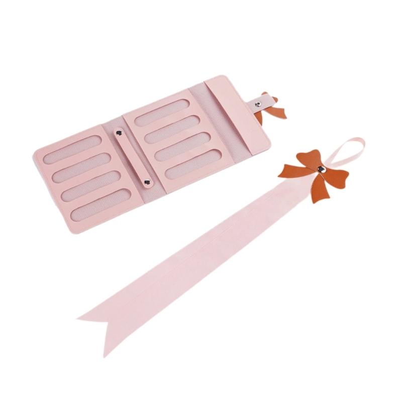 

Cartoon Hair Accessory Container for Kids Easy to Clean Hairpin Holder Headwear Organizer Travel Friendly Storage Pouch 1